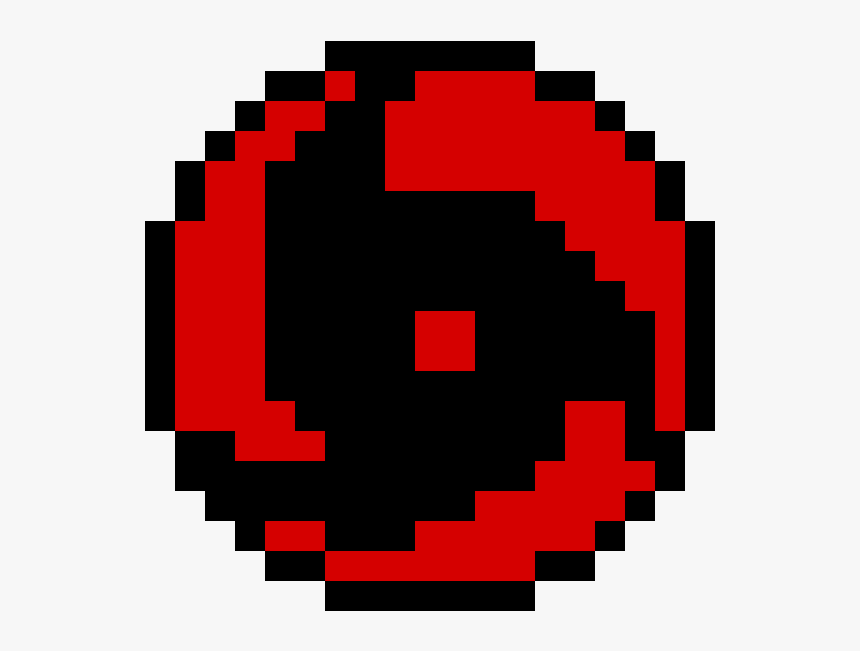 Pixel Art Naruto Sharingan, HD Png Download, Free Download