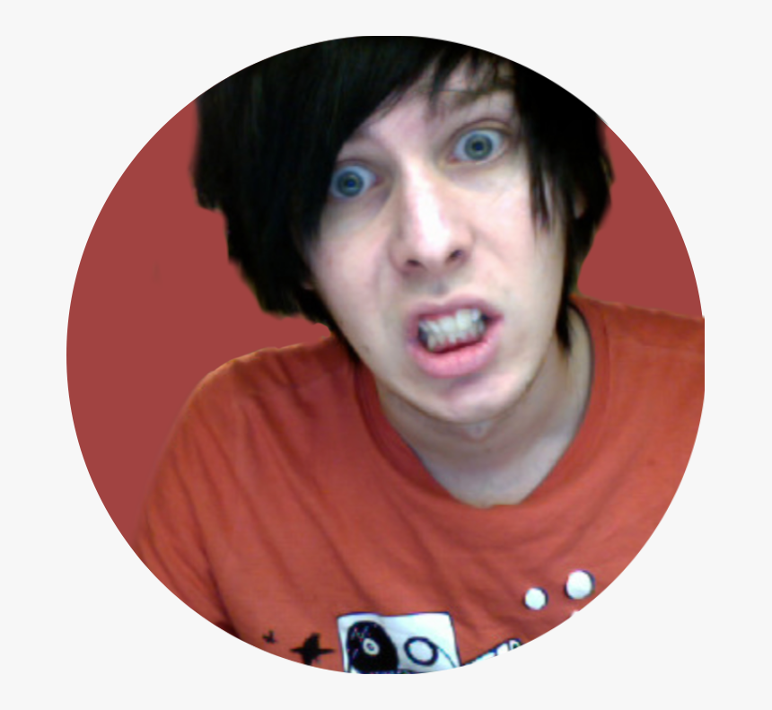 “phil Lester Dailybooth Icons ” - Fetus Phil Lester Meme, HD Png Download, Free Download