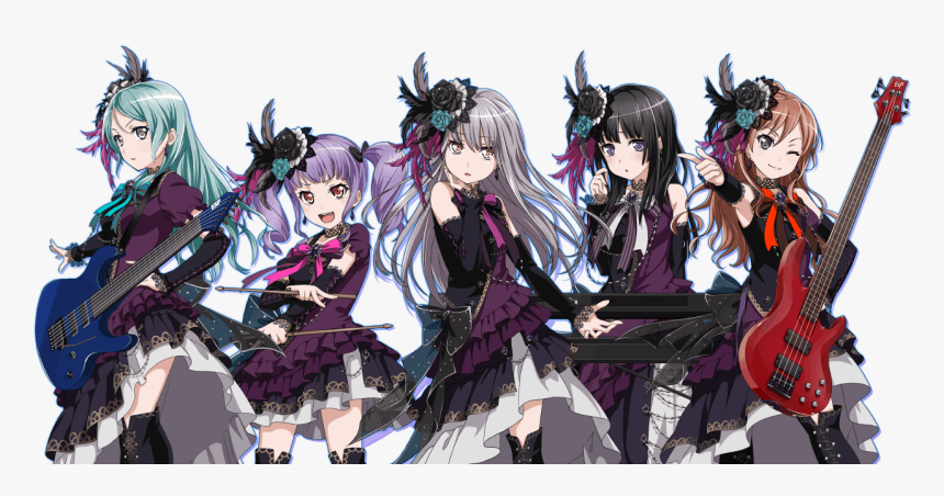 Bang Dream Wallpapers - Roselia Re Birth Day, HD Png Download, Free Download