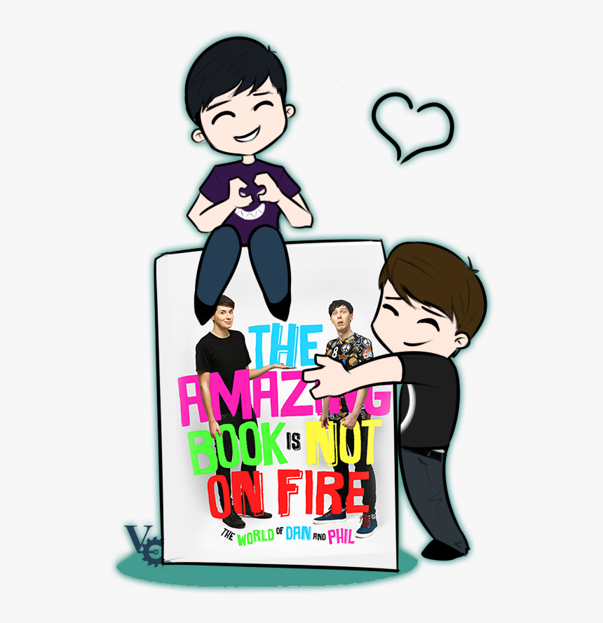 Amazingphil Transparent Interactive - The Amazing Book Is Not On Fire, HD Png Download, Free Download