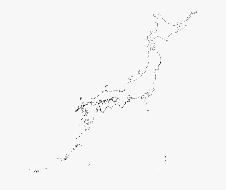 Blank Map Of Japan, HD Png Download, Free Download