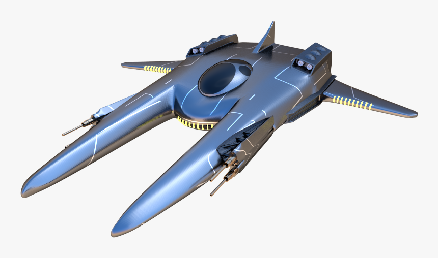 Transparent Spacecraft Png - 3d Spaceship Png, Png Download, Free Download