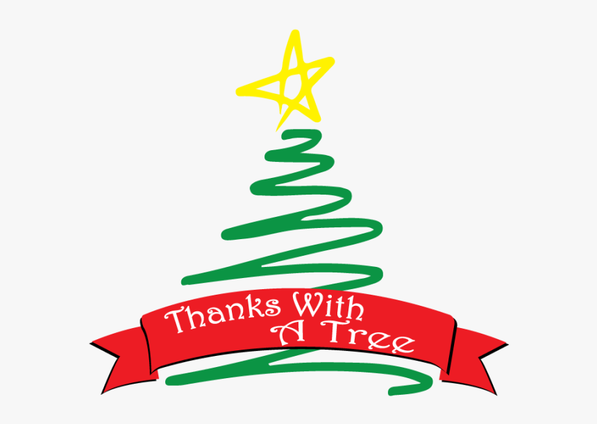 Squiggle Christmas Tree Clip Art, HD Png Download, Free Download