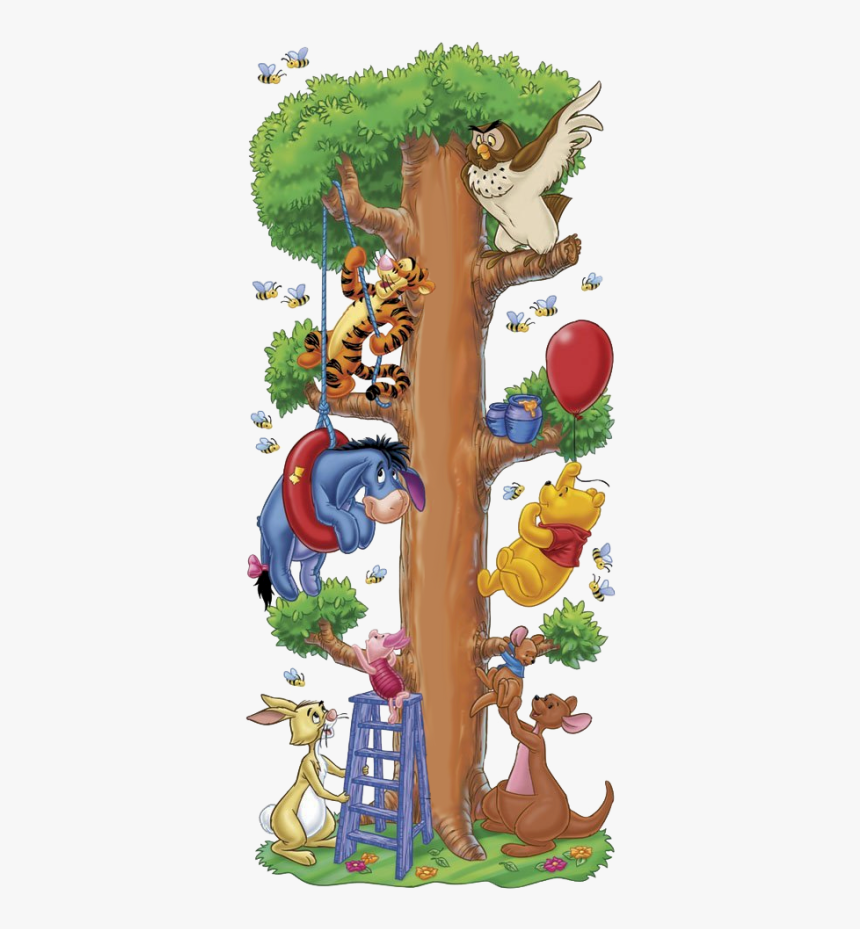 Winnie The Pooh And Friends Cross Stitch Patterns, HD Png Download, Free Download