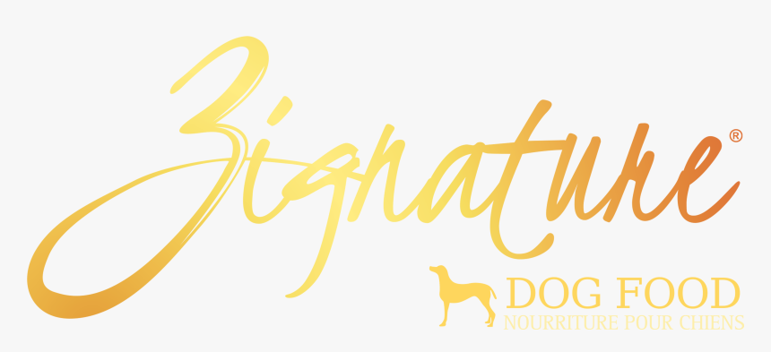 Zignature Dog Food Logo, HD Png Download, Free Download