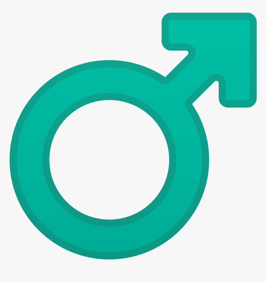 Male Sign Icon - Male Icon Blue Sign, HD Png Download, Free Download