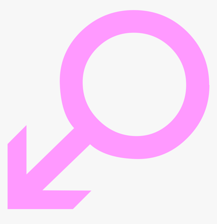 Male Symbol Pink Png , Png Download - Pink Male Sign Png, Transparent Png, Free Download