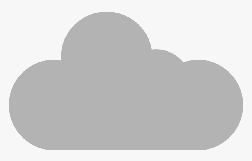Weather Cloudy Free Graphic - Transparent Background Gray Clouds Clipart, HD Png Download, Free Download