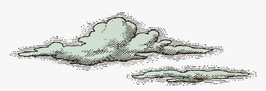 Drawn Smoking Shading Cloud Vector - Cloud Vector, HD Png Download, Free Download