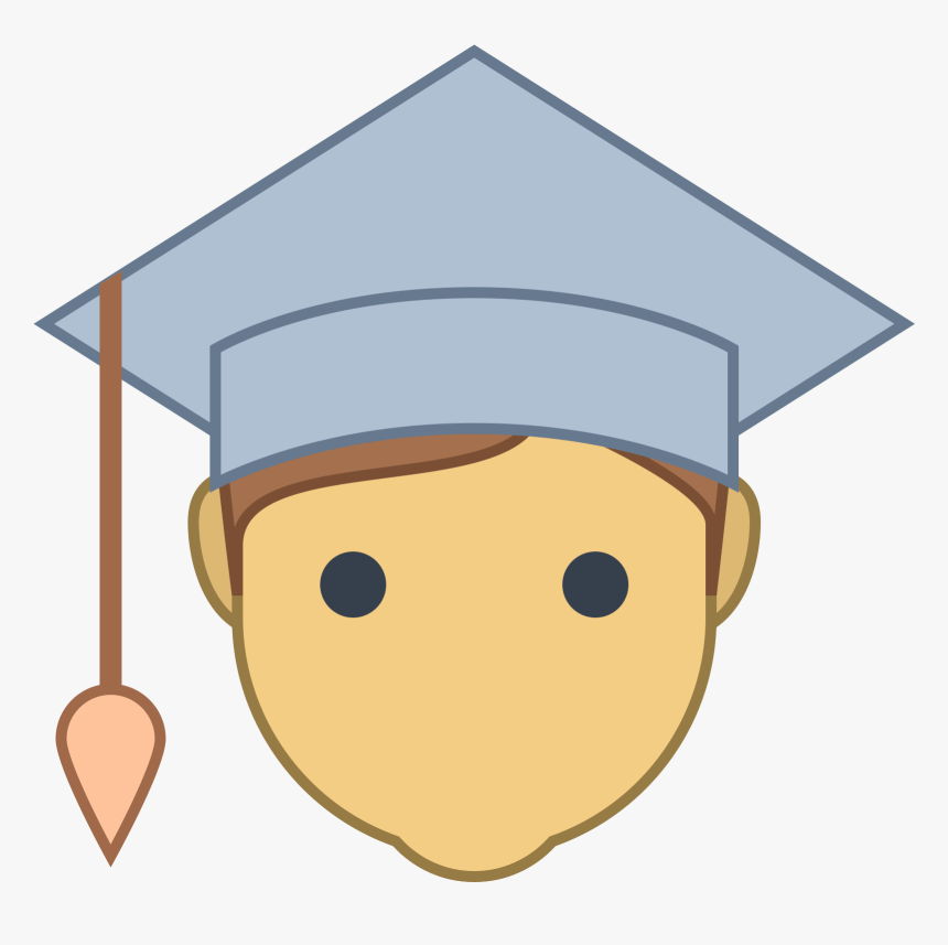 Student Male Icon - Alumna Png, Transparent Png, Free Download