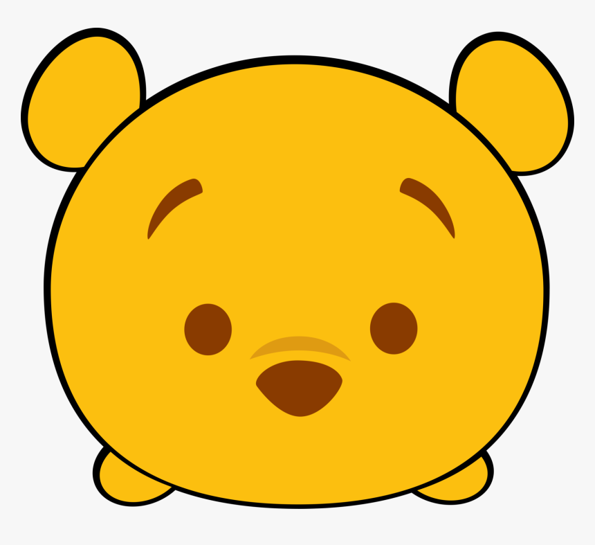 Disney Tsum Tsum Clipart Winnie The Pooh - Winnie The Pooh Tsum Tsum Clipart, HD Png Download, Free Download