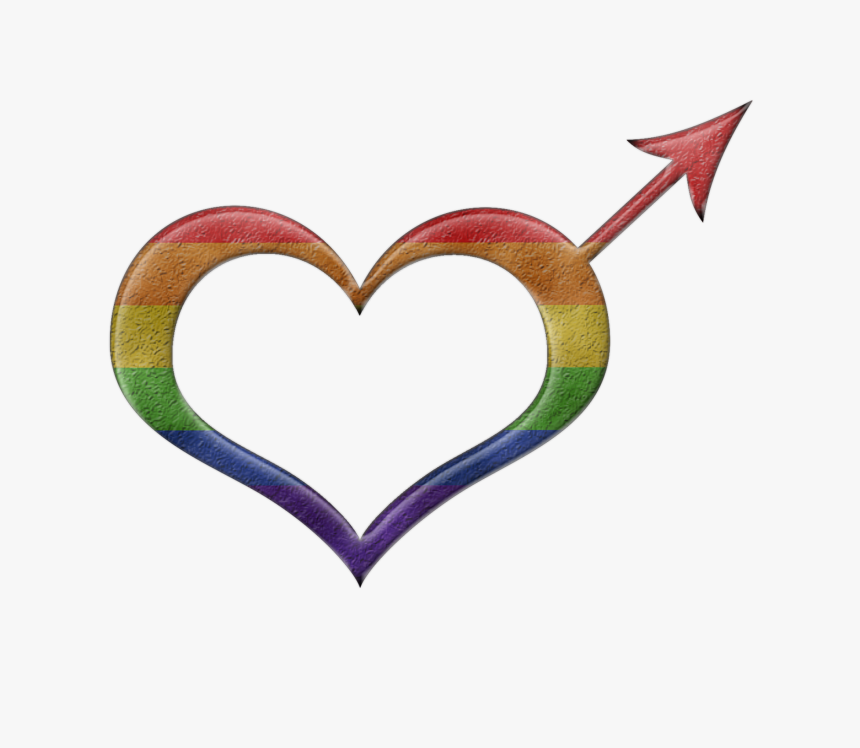 Heart Shaped Male Gender Symbol - Transgender Symbol Heart, HD Png Download, Free Download