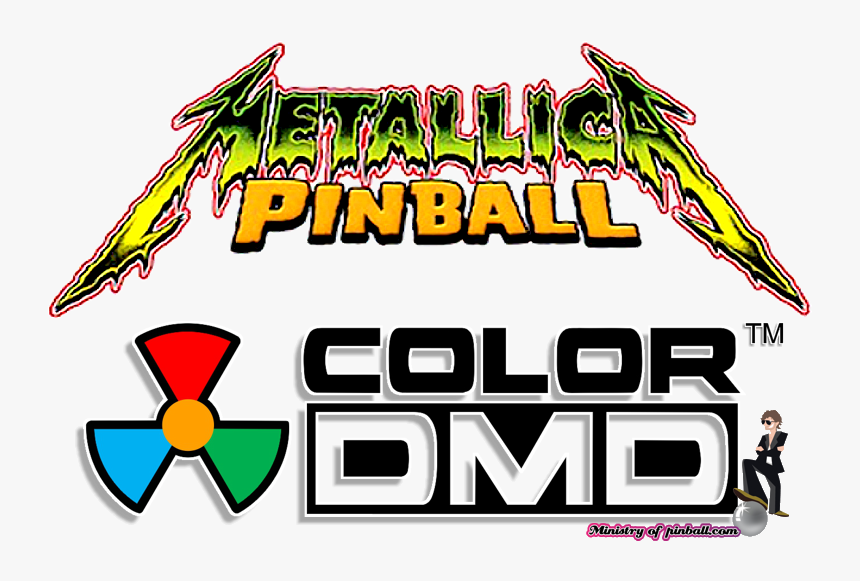 Metallica Pinball Logo Clipart , Png Download - Art Theatre Of Magic Pinball, Transparent Png, Free Download