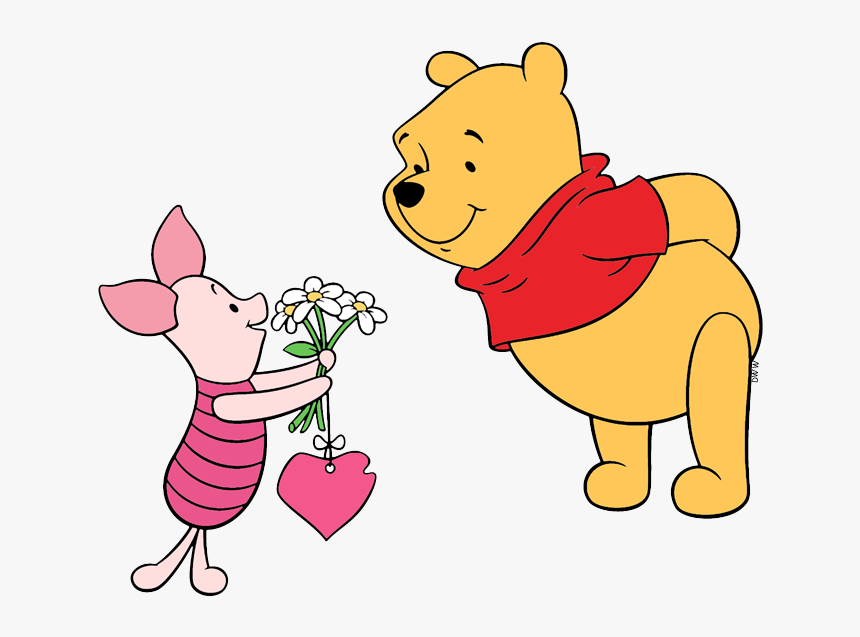 Piglet Winnie The Pooh, Piglet Winnie The Pooh, Piglet - Cartoon Winnie The Pooh And Piglet, HD Png Download, Free Download