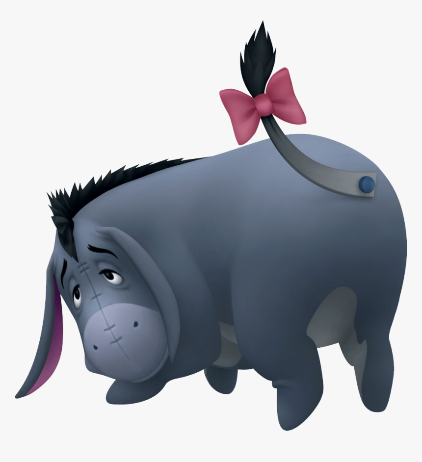 Eeyore Khii - Eeyore Kingdom Hearts, HD Png Download, Free Download