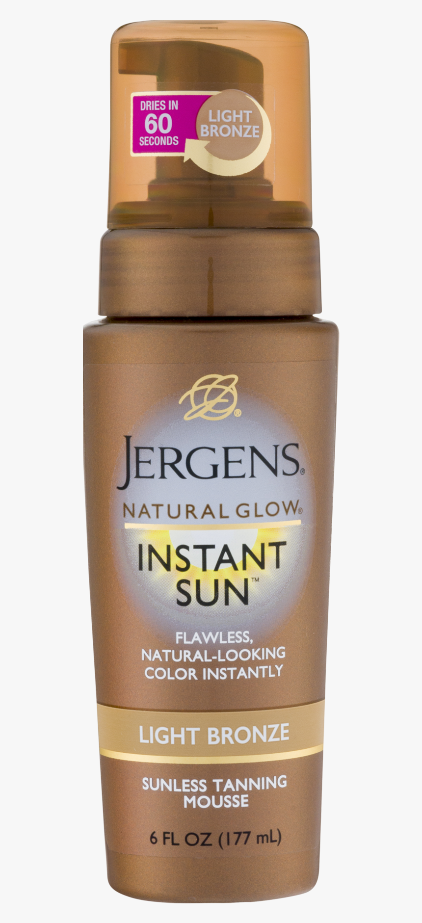 Light Bronze Jergens Natural Glow Instant Sun Mousse, HD Png Download, Free Download