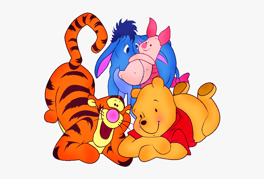 Winnie The Pooh And Friends Clipart - Winnie The Pooh Friends Png, Transparent Png, Free Download
