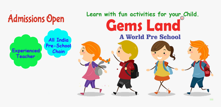 Gemsland Kids Preschool Franchise For Play School - Happy Children Day, HD Png Download, Free Download