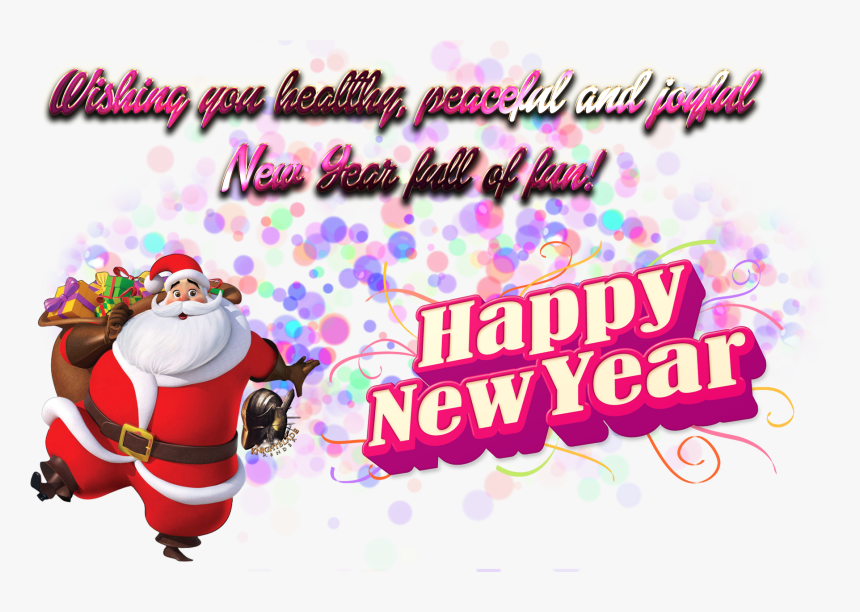 New Year Wishes Png Free Image Download - Happy New Year 2019 Png, Transparent Png, Free Download