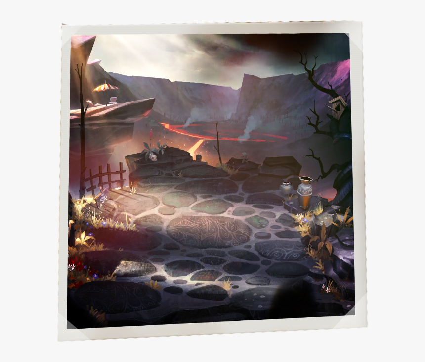 Photoalbum Page Region Crater - Painting, HD Png Download, Free Download