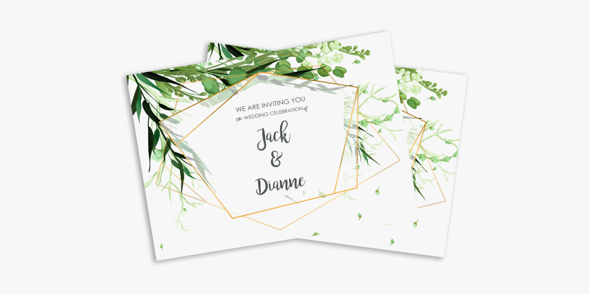 Flat Invitations Custom - Envelope, HD Png Download, Free Download