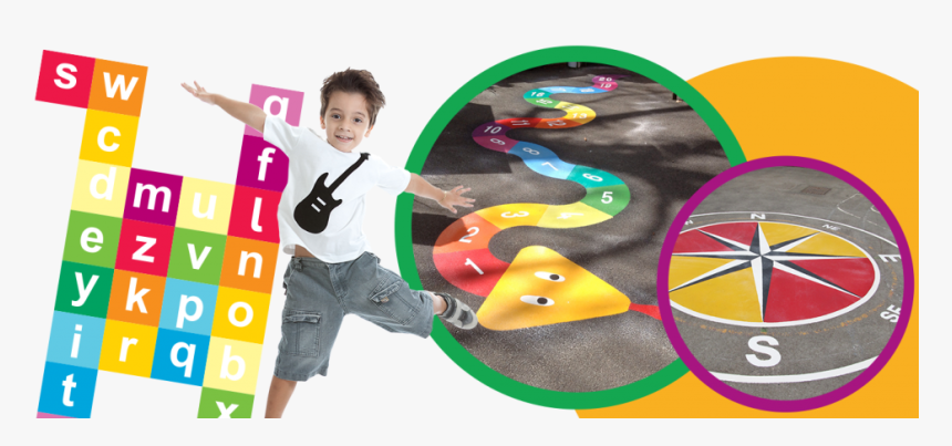 Playground Markings - Play, HD Png Download, Free Download