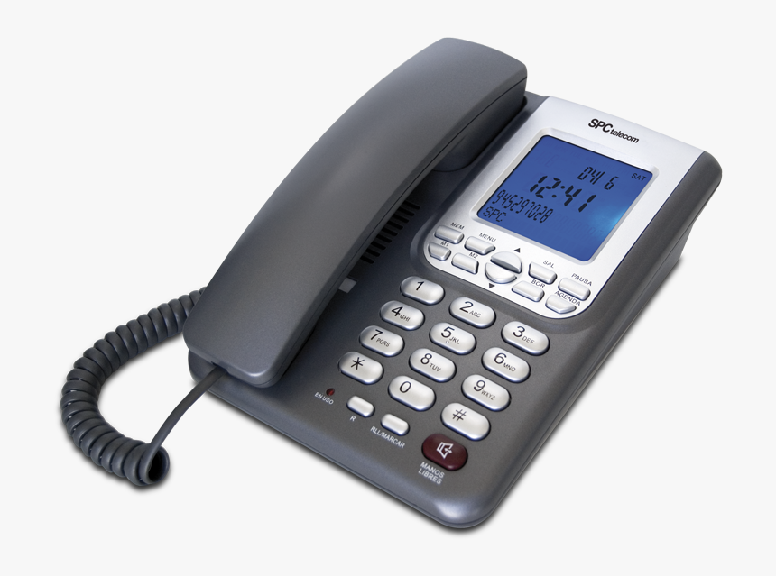 Telefono Fijo Png - Telephone, Transparent Png, Free Download