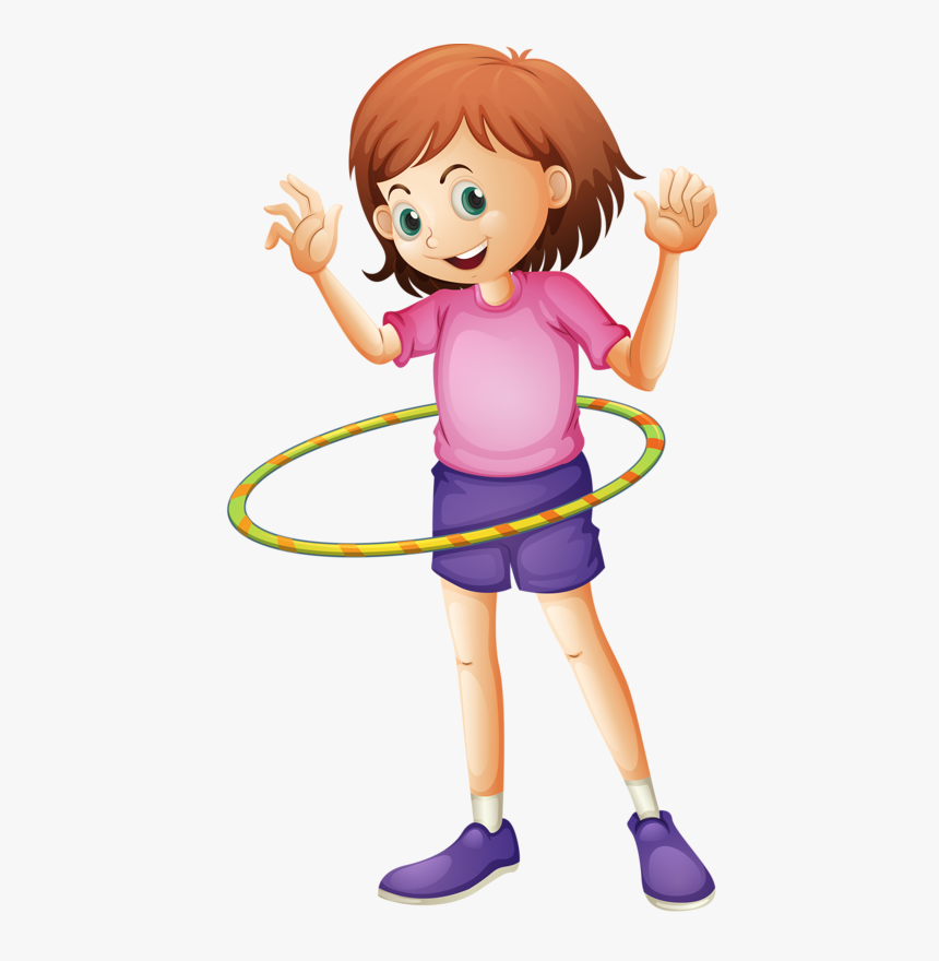 Фотки Scrapbook Images, School Clipart, School Border, - Girl Hula Hoop Png, Transparent Png, Free Download