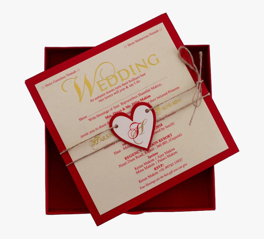 Transparent Invitation Card Png - Wedding Card Muslim, Png Download, Free Download