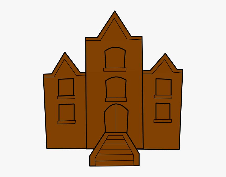 School Clip Art - School Building Clip Art, HD Png Download, Free Download