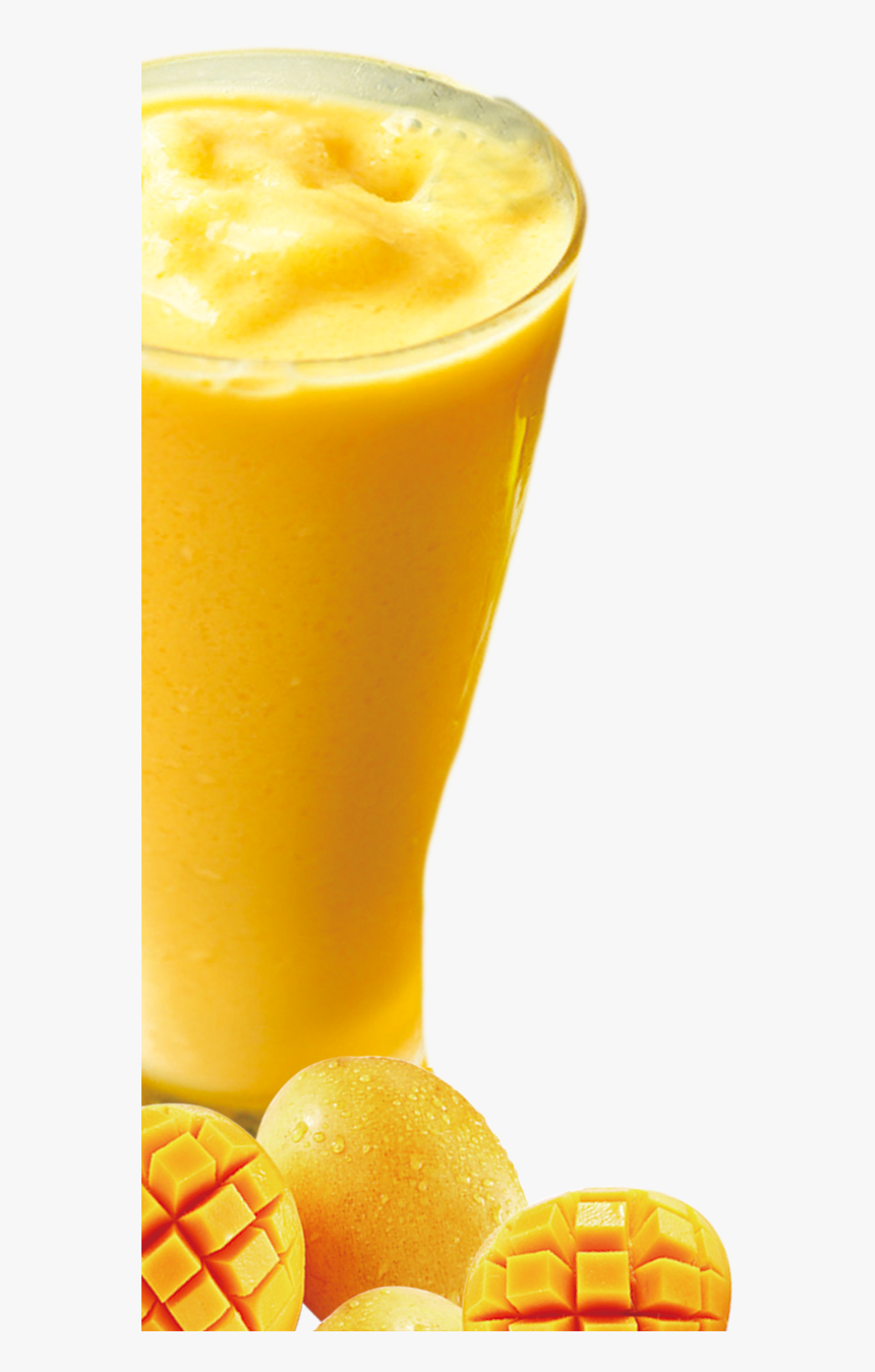 Orange Juice Milkshake Smoothie Cocktail - Mango Juice Glass Png, Transparent Png, Free Download