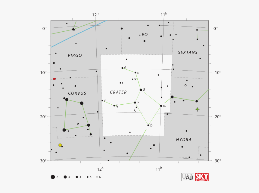 Constellations Drawing Crater - Serpens Caput Constellation, HD Png Download, Free Download