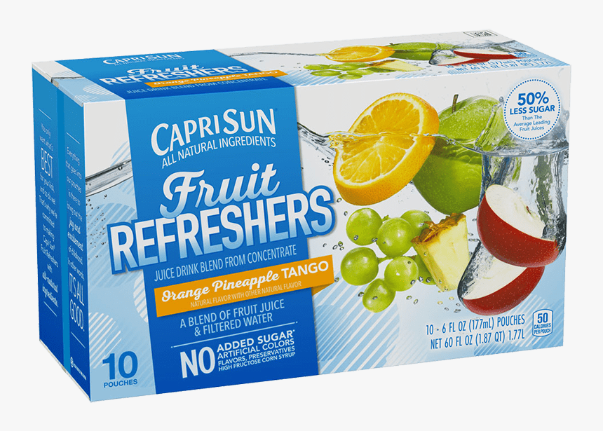 Capri Sun Fruit Refreshers, HD Png Download, Free Download