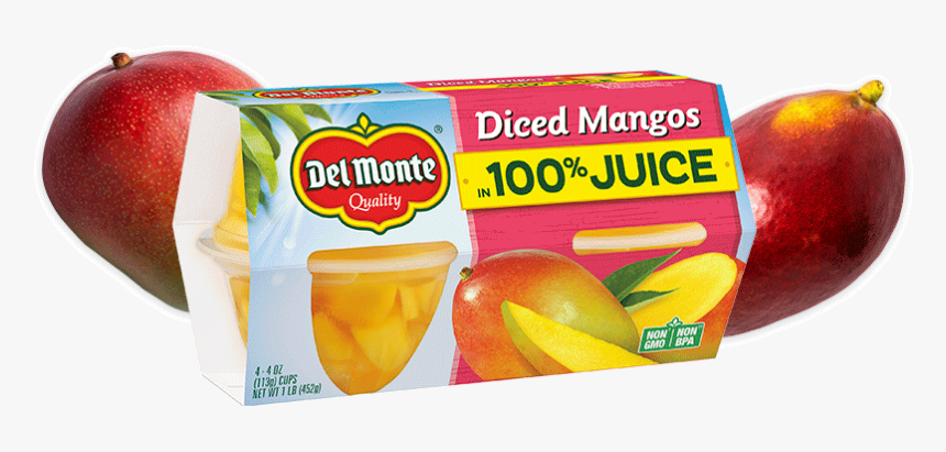 Mango, Fruit Cup® Snacks - Mango And Pineapple Fruit Cup, HD Png Download, Free Download