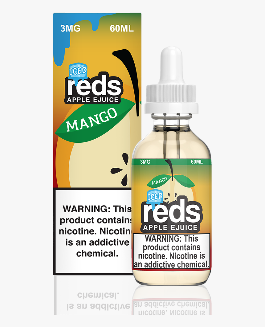 Reds Apple E-juice - Reds Berries Iced Vape Juice, HD Png Download, Free Download