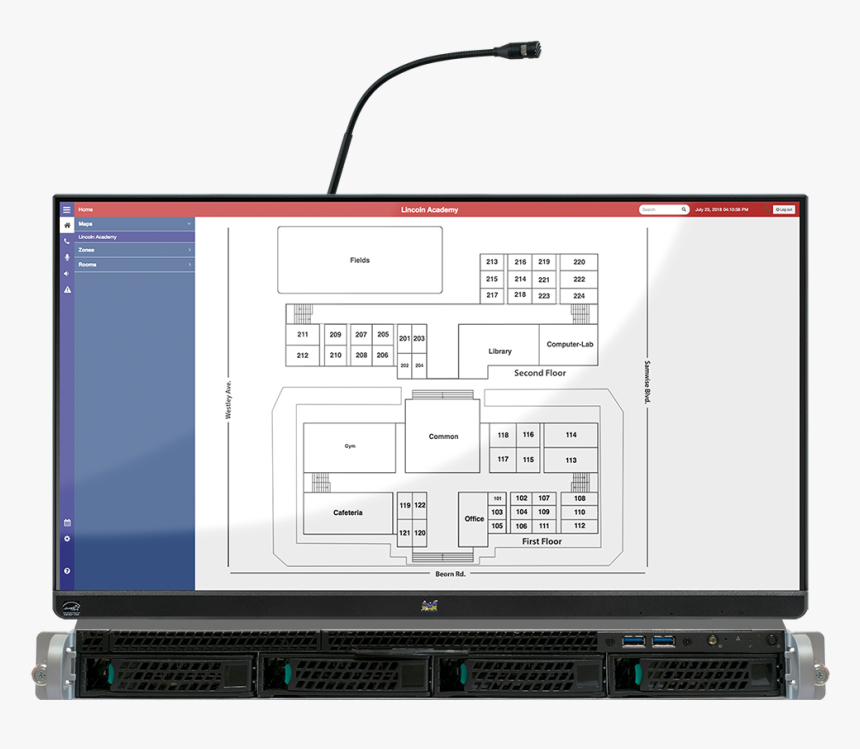 Epic System Education Paging And Intercom Communications - Computer Monitor, HD Png Download, Free Download