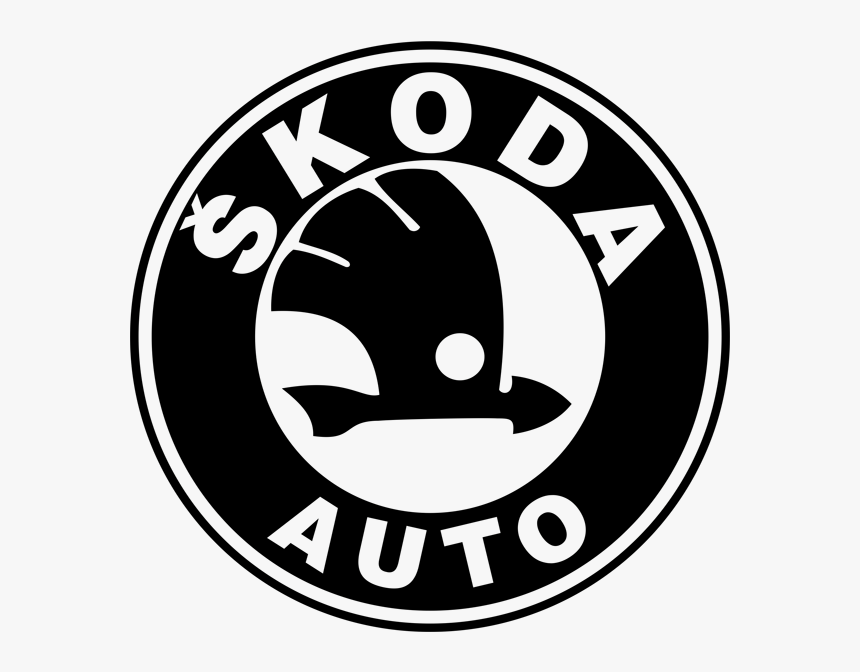 Skoda Logo Png - Skoda Auto Black Logo, Transparent Png, Free Download