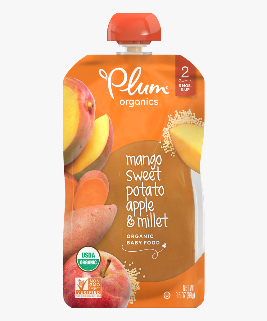 Plum Organics Banana Pumpkin, HD Png Download, Free Download