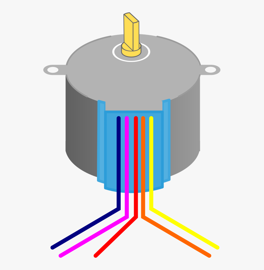 Stepper Motor Computer Icons Electronics Clip Art - Stepper Motor, HD Png Download, Free Download