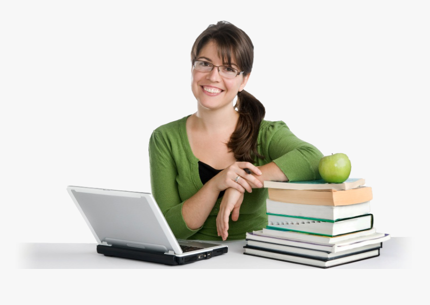 Teacher Png - College Student Study Png, Transparent Png, Free Download