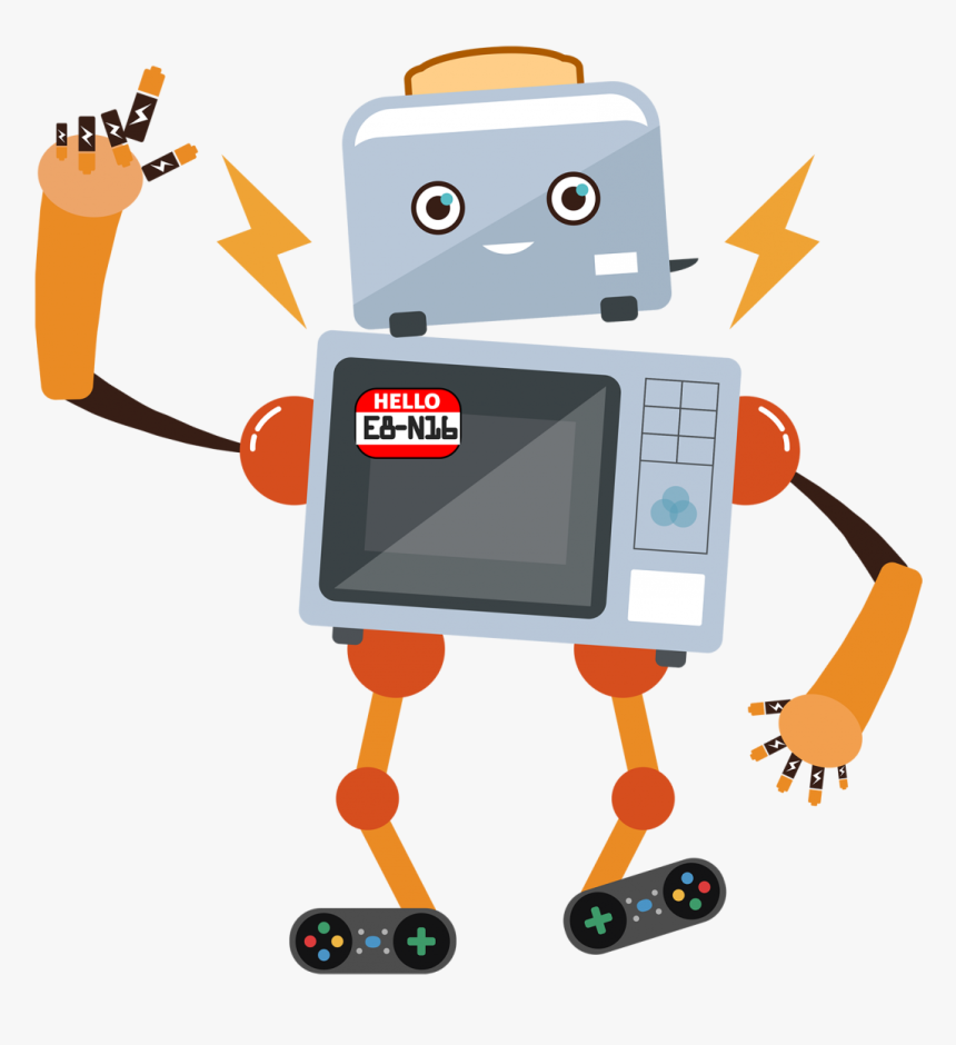 Recycling Robot Png, Transparent Png, Free Download