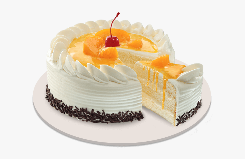 Peach Mango Symphony Cake By Red Ribbon - Peach Mango Cake Red Ribbon, HD Png Download, Free Download