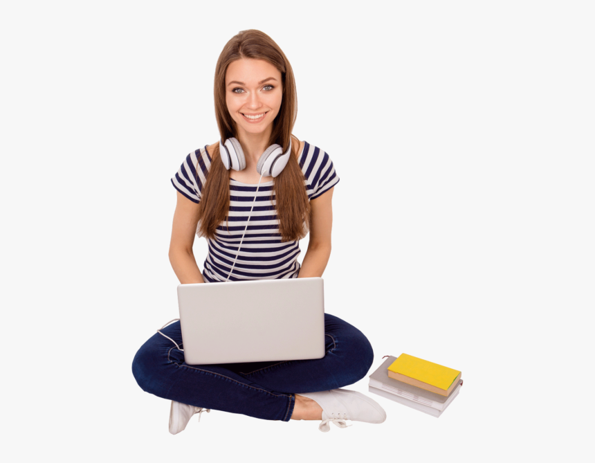 Female Charter School Student Smiling - Student, HD Png Download, Free Download