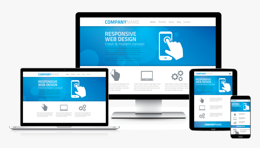 Responsive Website Design, HD Png Download - kindpng