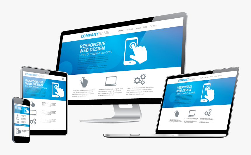Best Responsive Website Design - Responsive Website Design Png, Transparent Png, Free Download