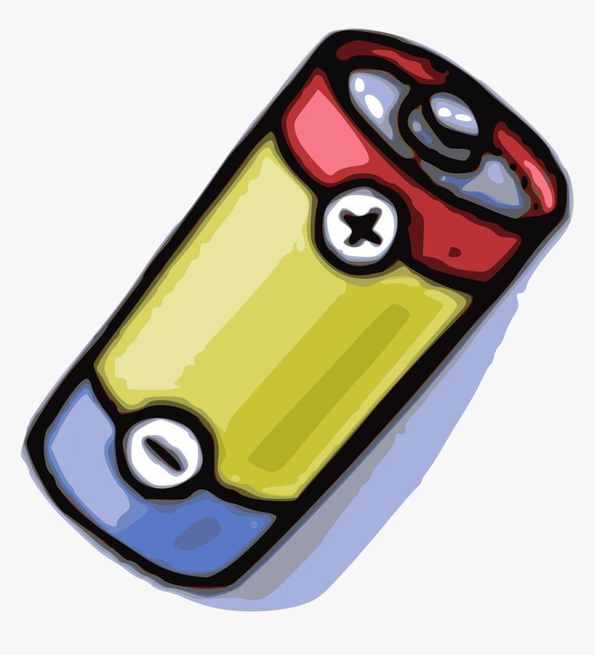 Simple Battery Clip Arts - Main Parts Of A Batteries, HD Png Download, Free Download