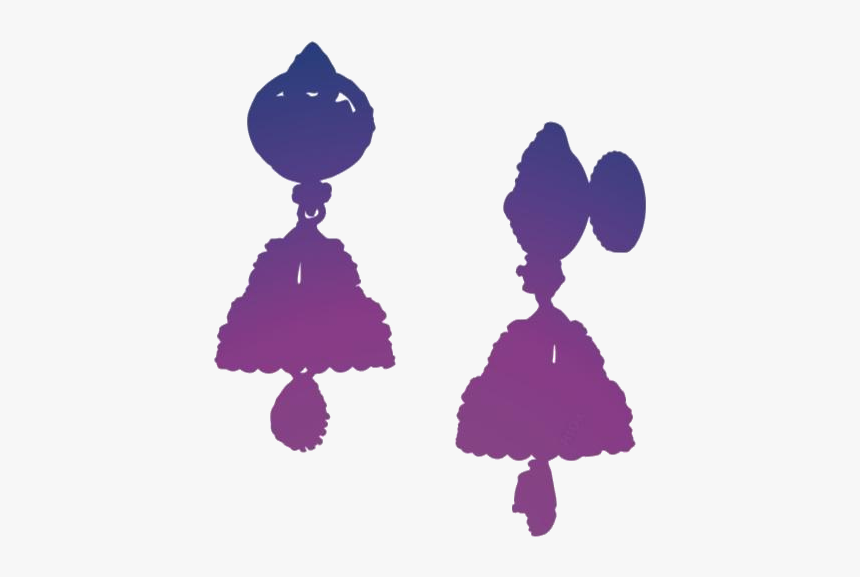 Indian Jhumka Earrings Png Transparent Images - Illustration, Png Download, Free Download