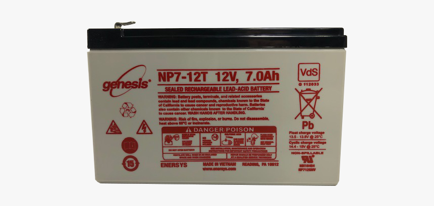 Enersys Np7 12, HD Png Download, Free Download