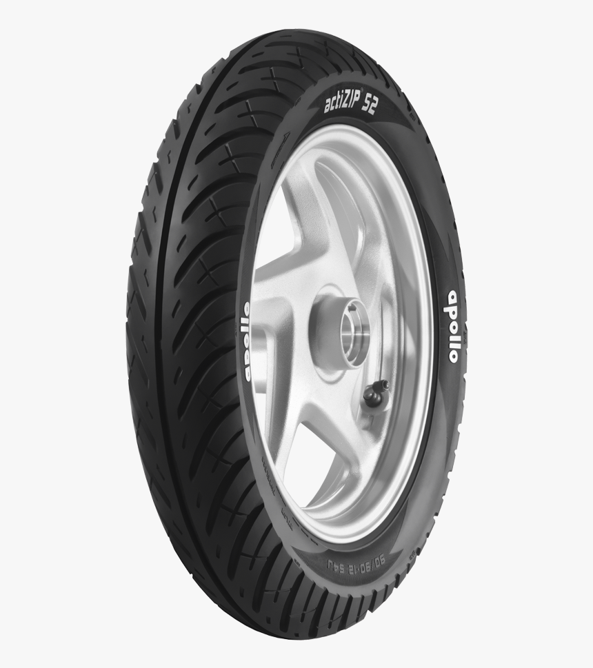 Two Wheeler Tyres Png - Apollo Tyres For Bikes, Transparent Png, Free Download