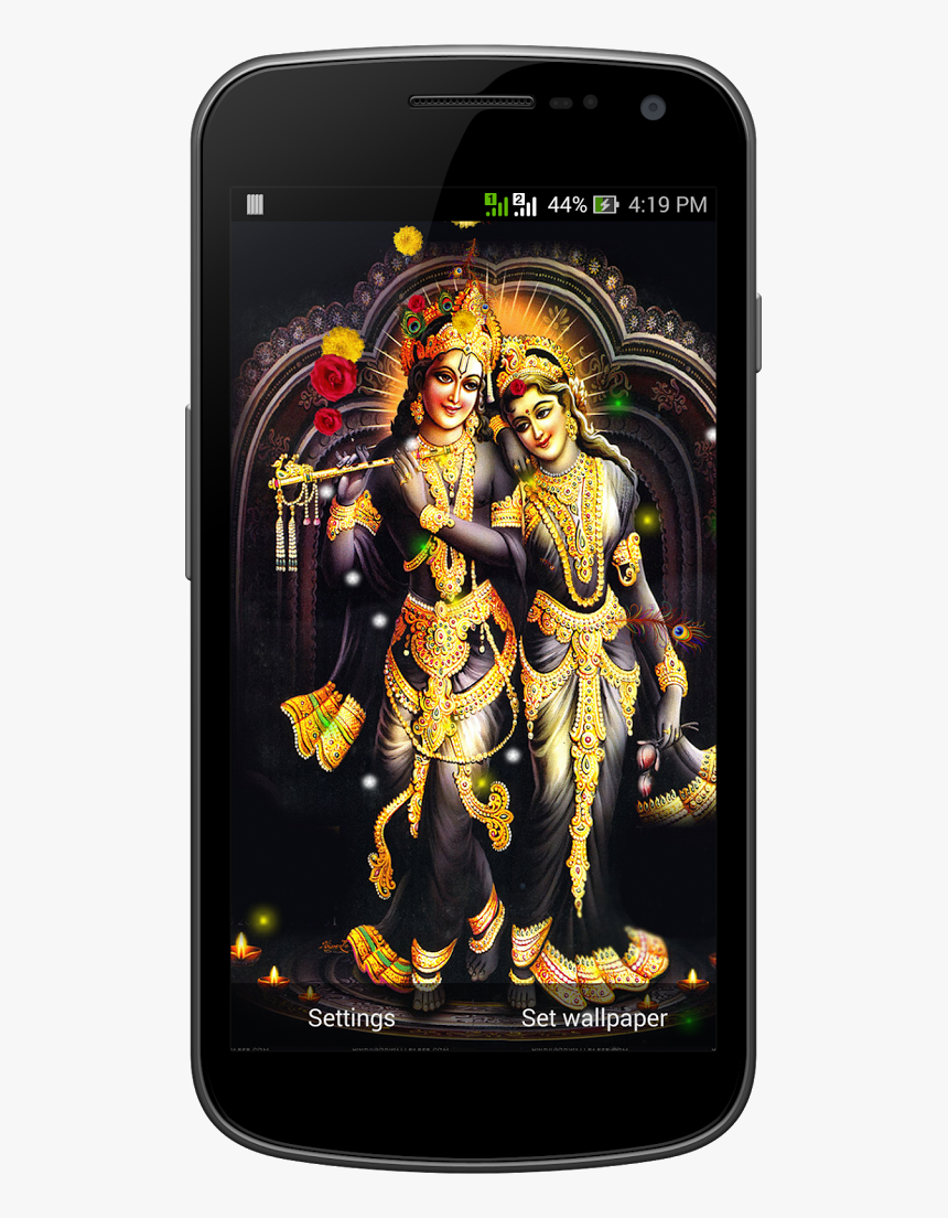 Radhe Krishna Live Wallpaper - Hd Wallpaper Lord Krishna, HD Png Download, Free Download